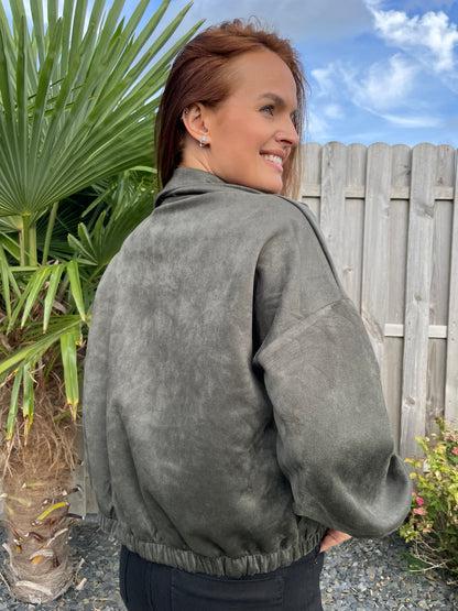 Veste Coralie kaki