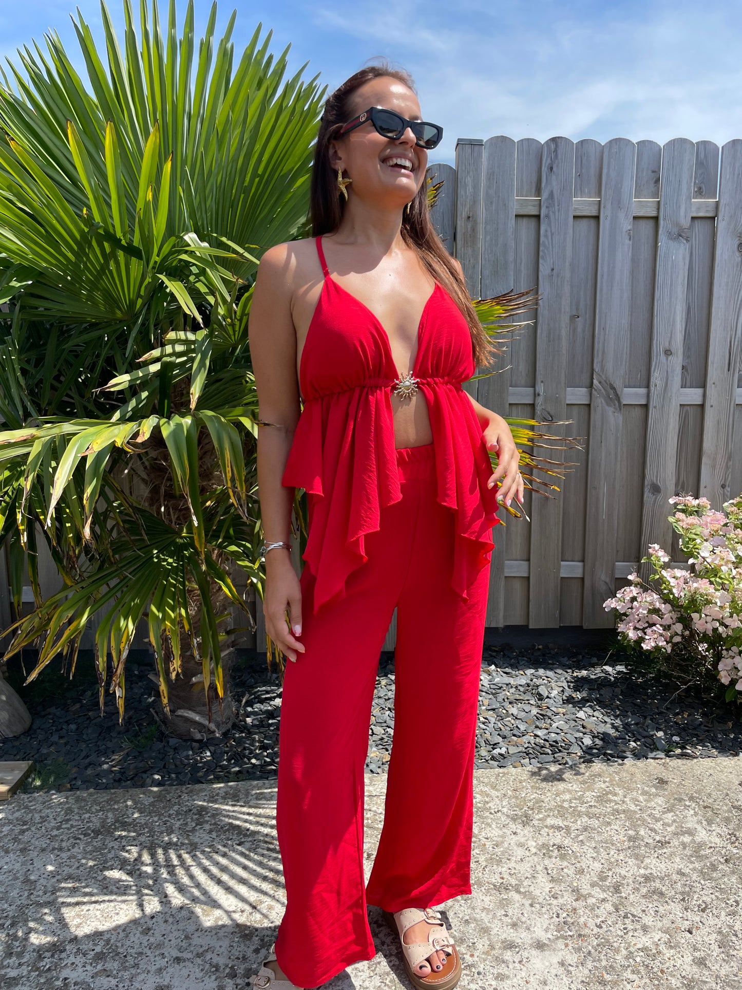 Ensemble Tulum rouge