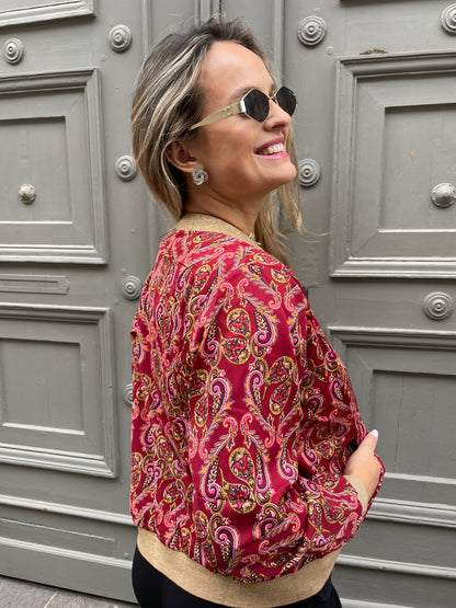 Gilet Riad rouge