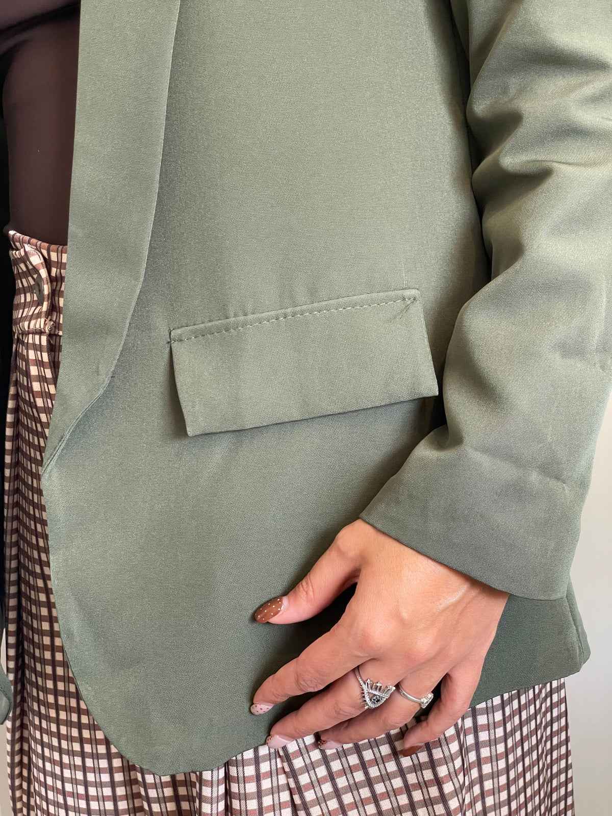 Blazer maya kaki T.36 à T.46