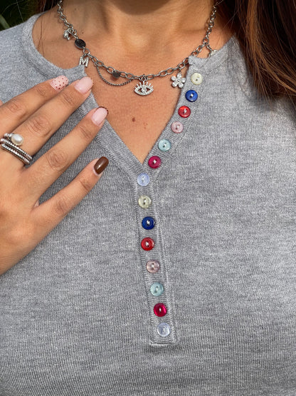 Pull Elena gris