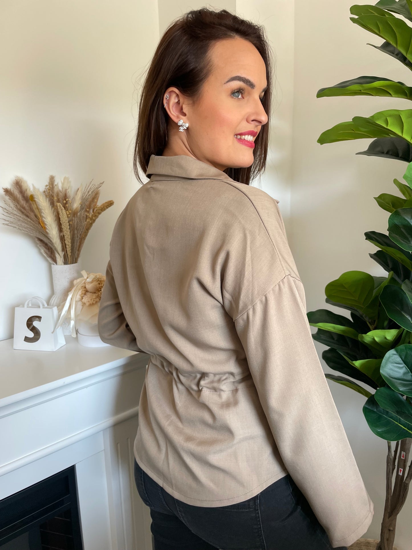 Chemisier Jude beige