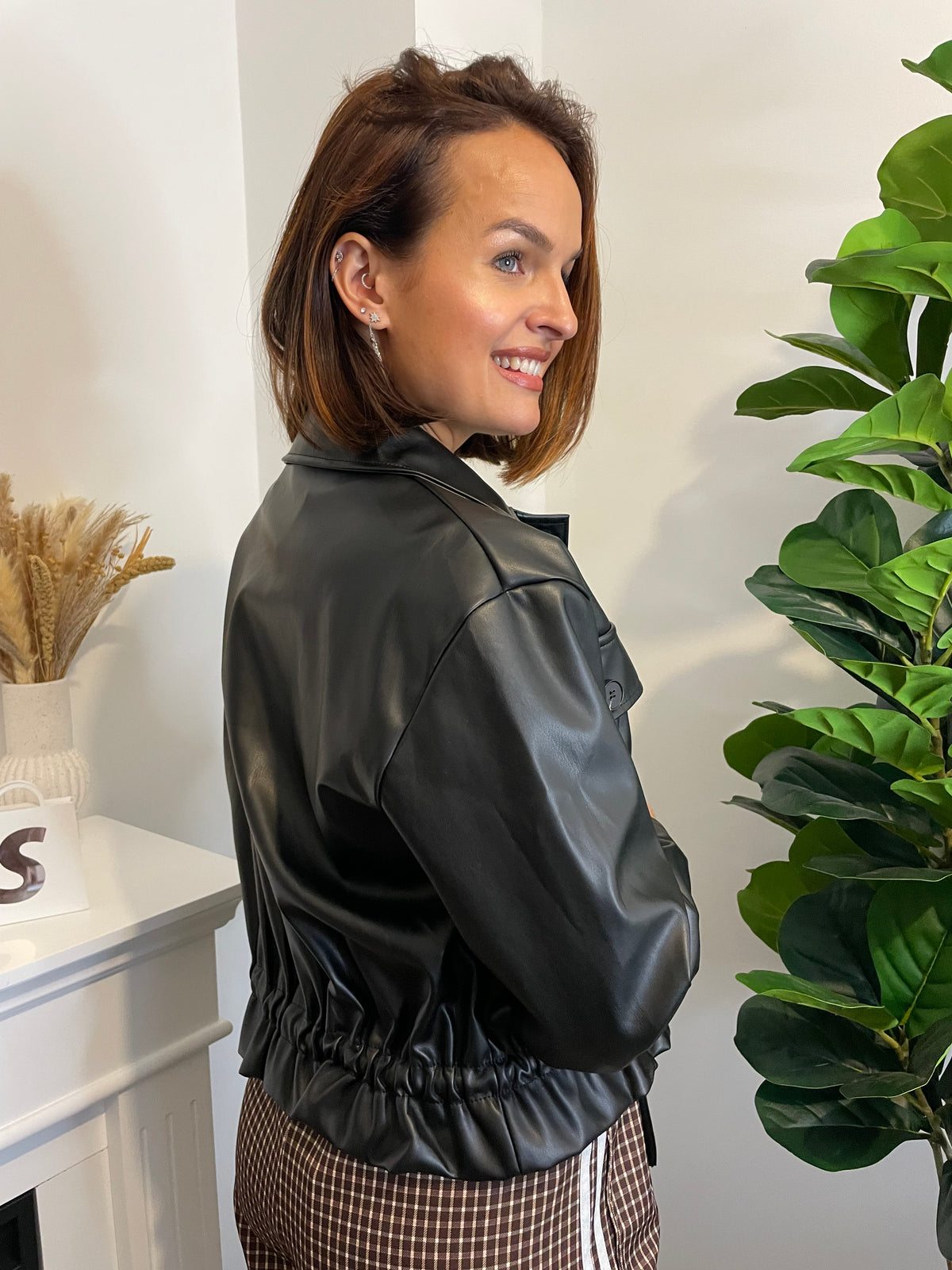 Veste simili noire