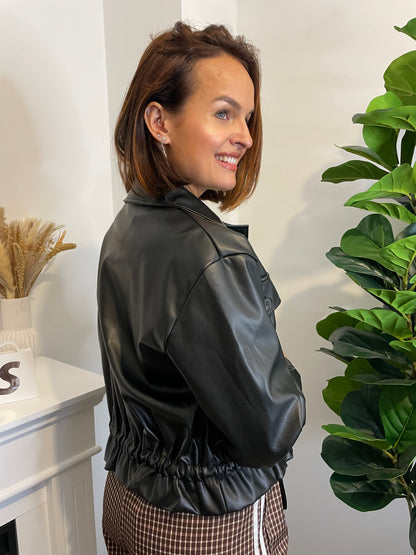 Veste simili noire
