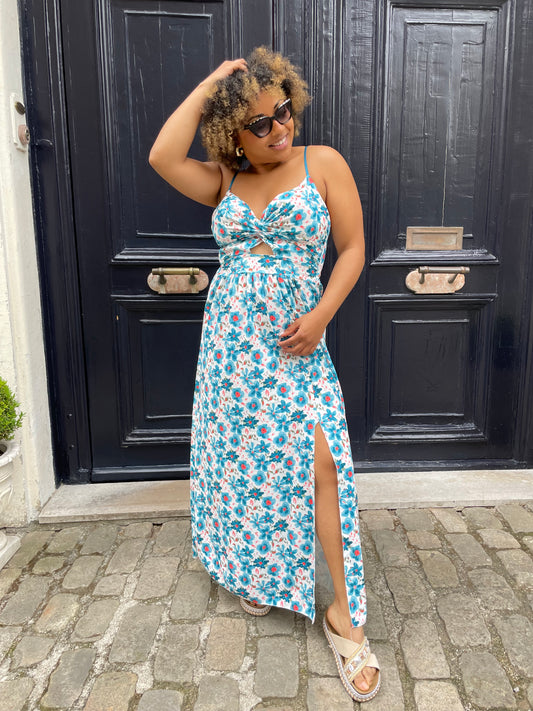 Robe Jade bleue