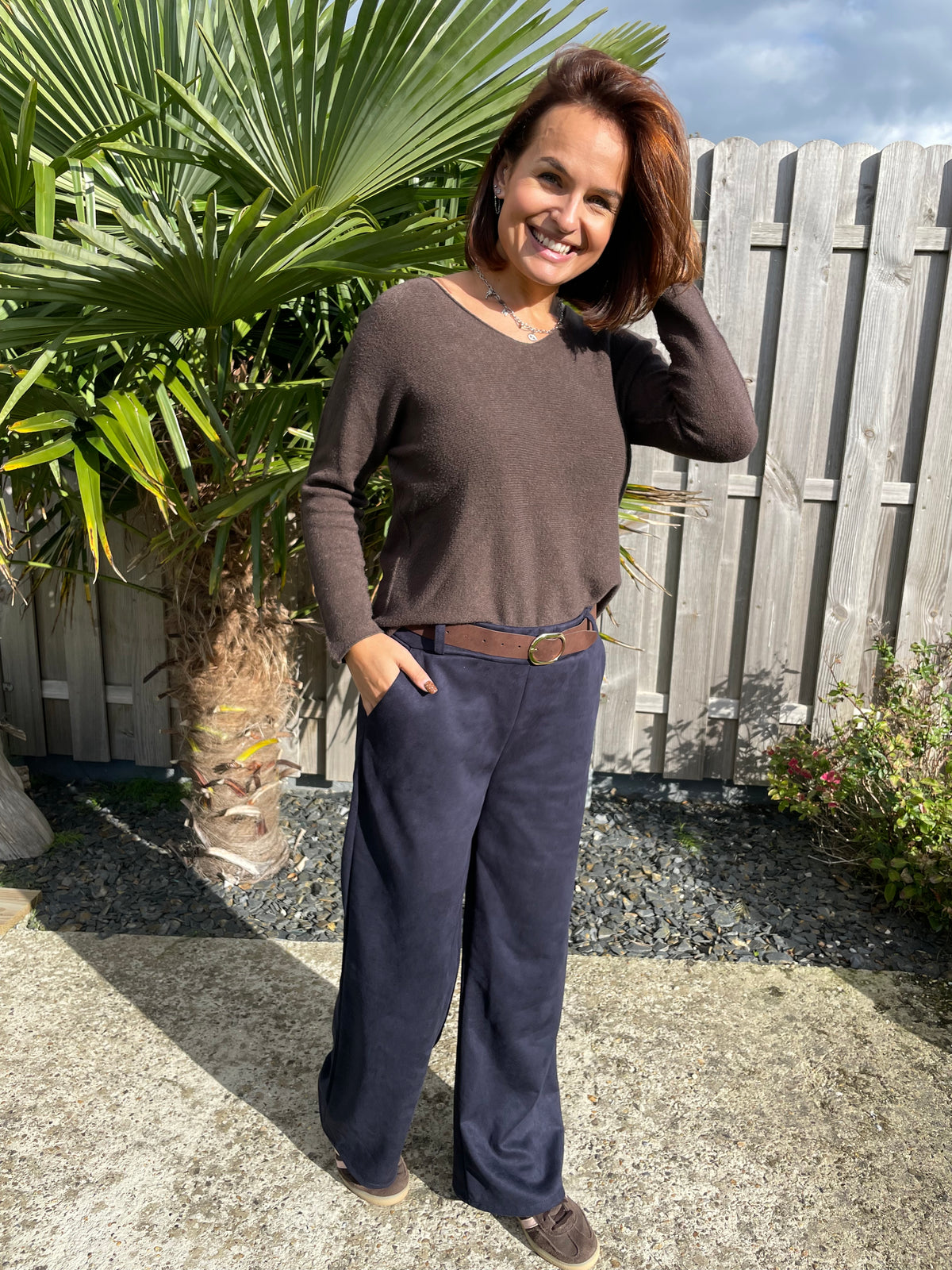 Pantalon Ana marine