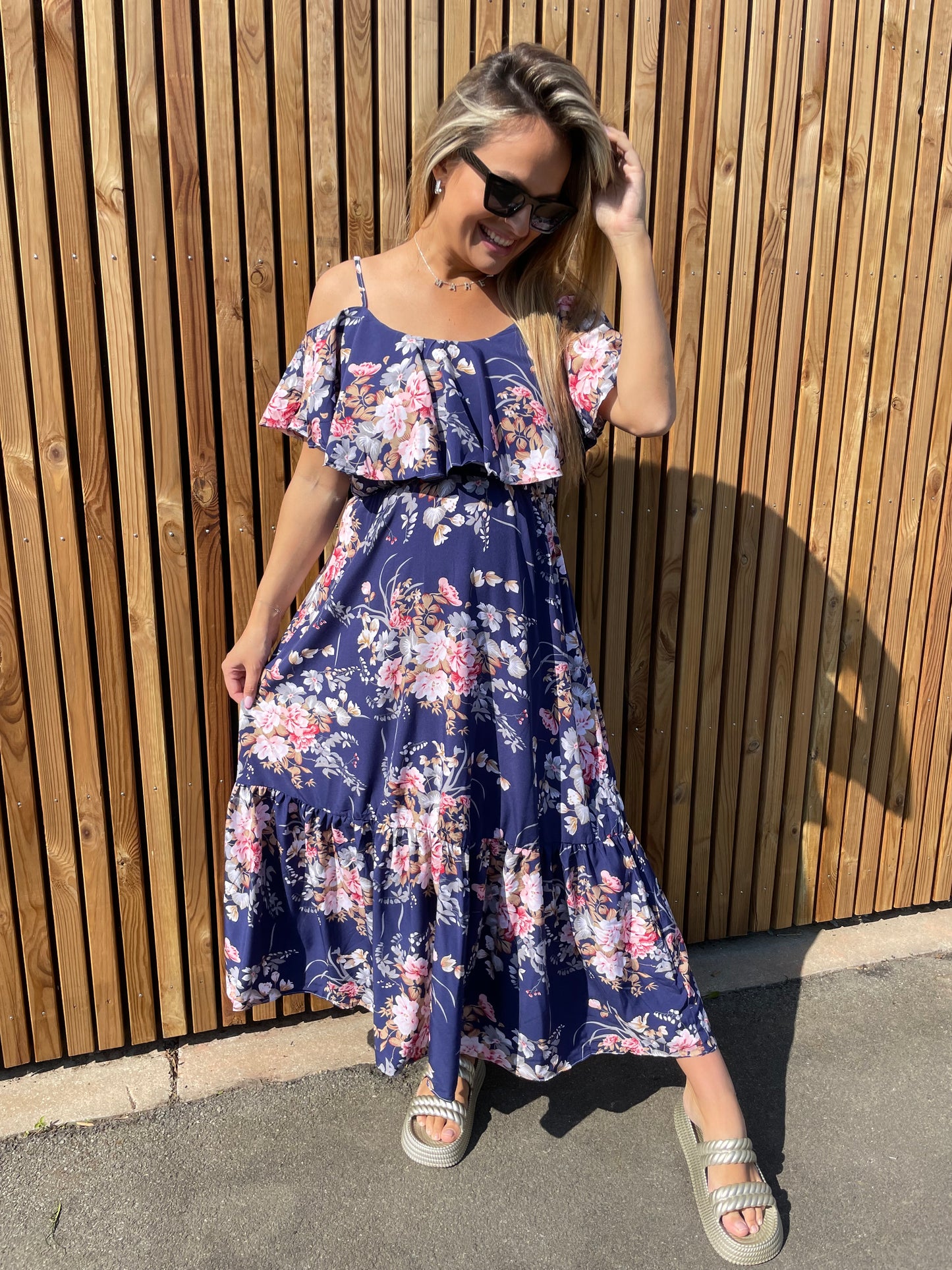 Robe Axelle bleue