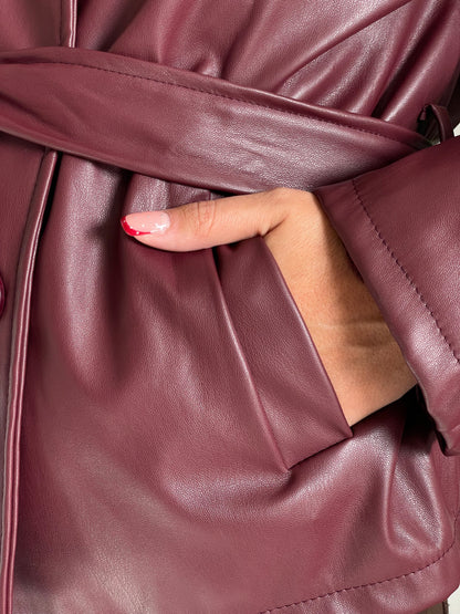 Veste Zaya Bordeaux
