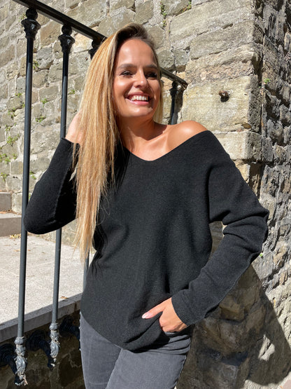 Pull Ambre noir