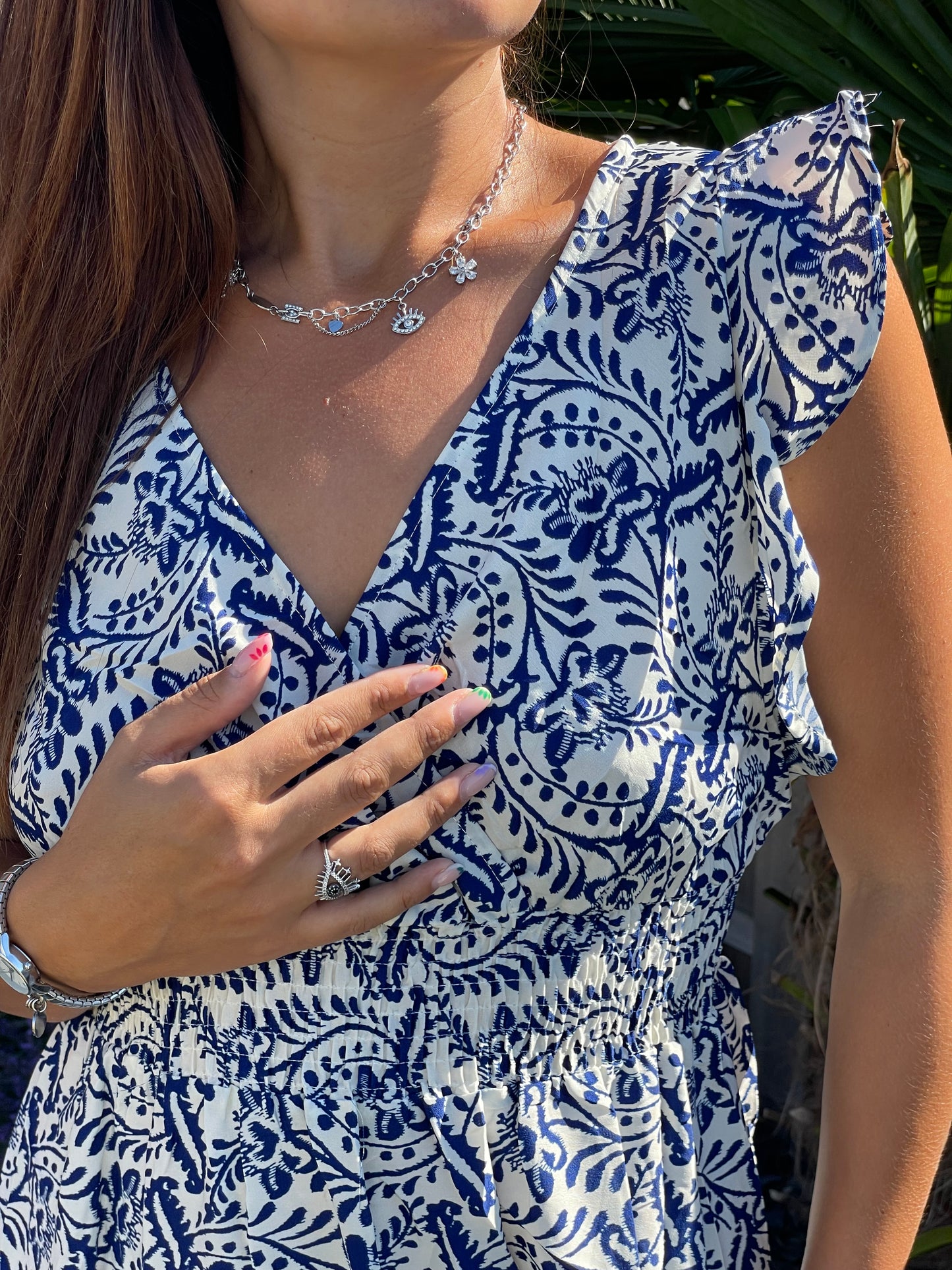Robe arabesque longue