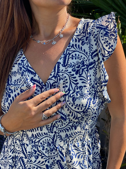 Robe arabesque longue