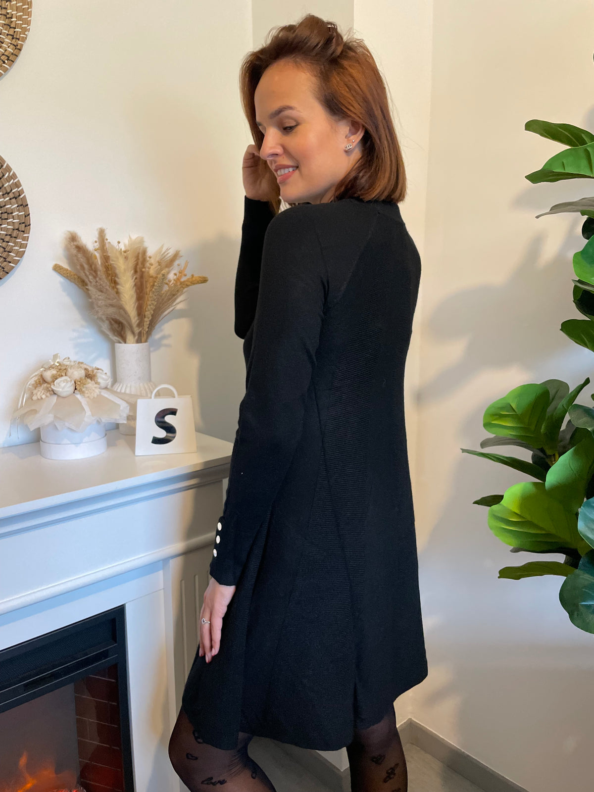 Robe Florine noire