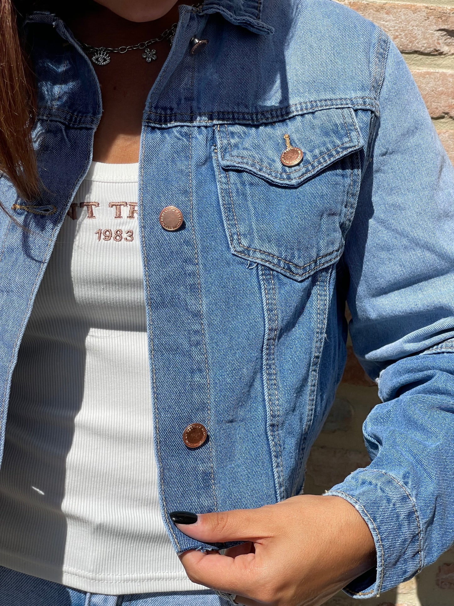 Veste jeans Lison