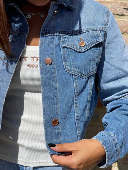 Veste jeans Lison