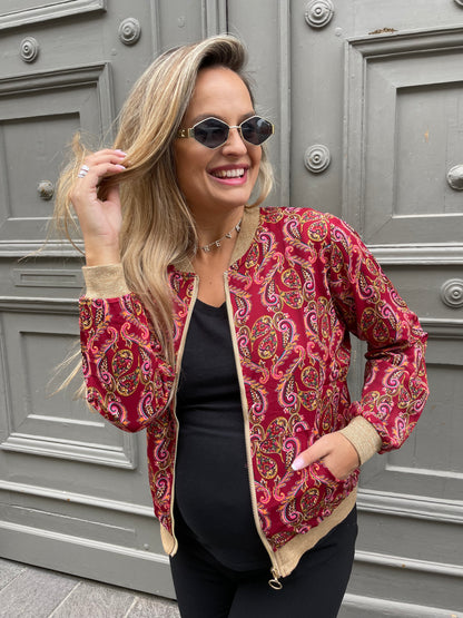Gilet Riad rouge