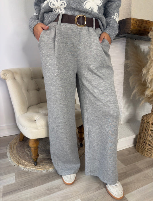 Pantalon comfy gris