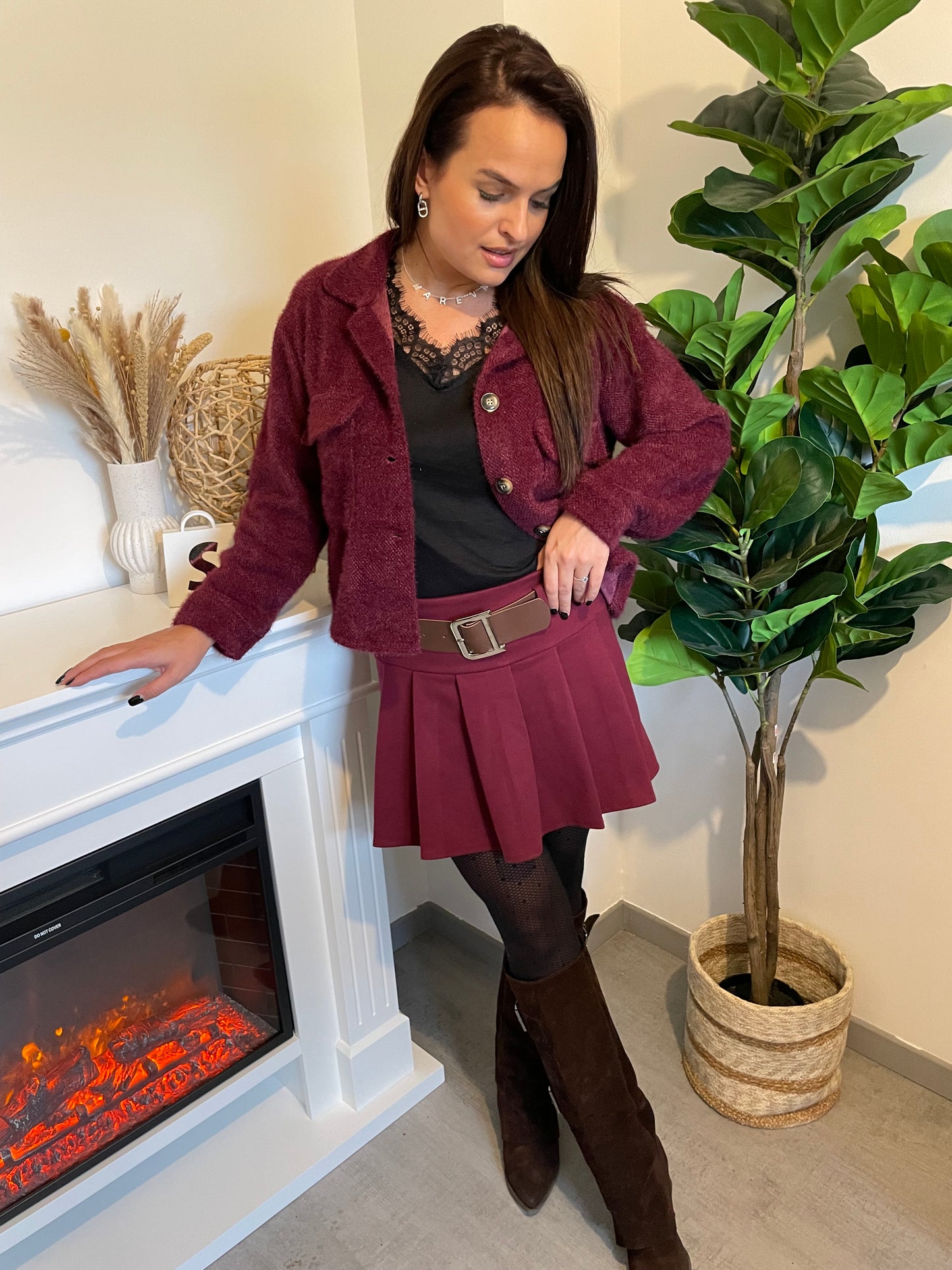Veste Bordeaux