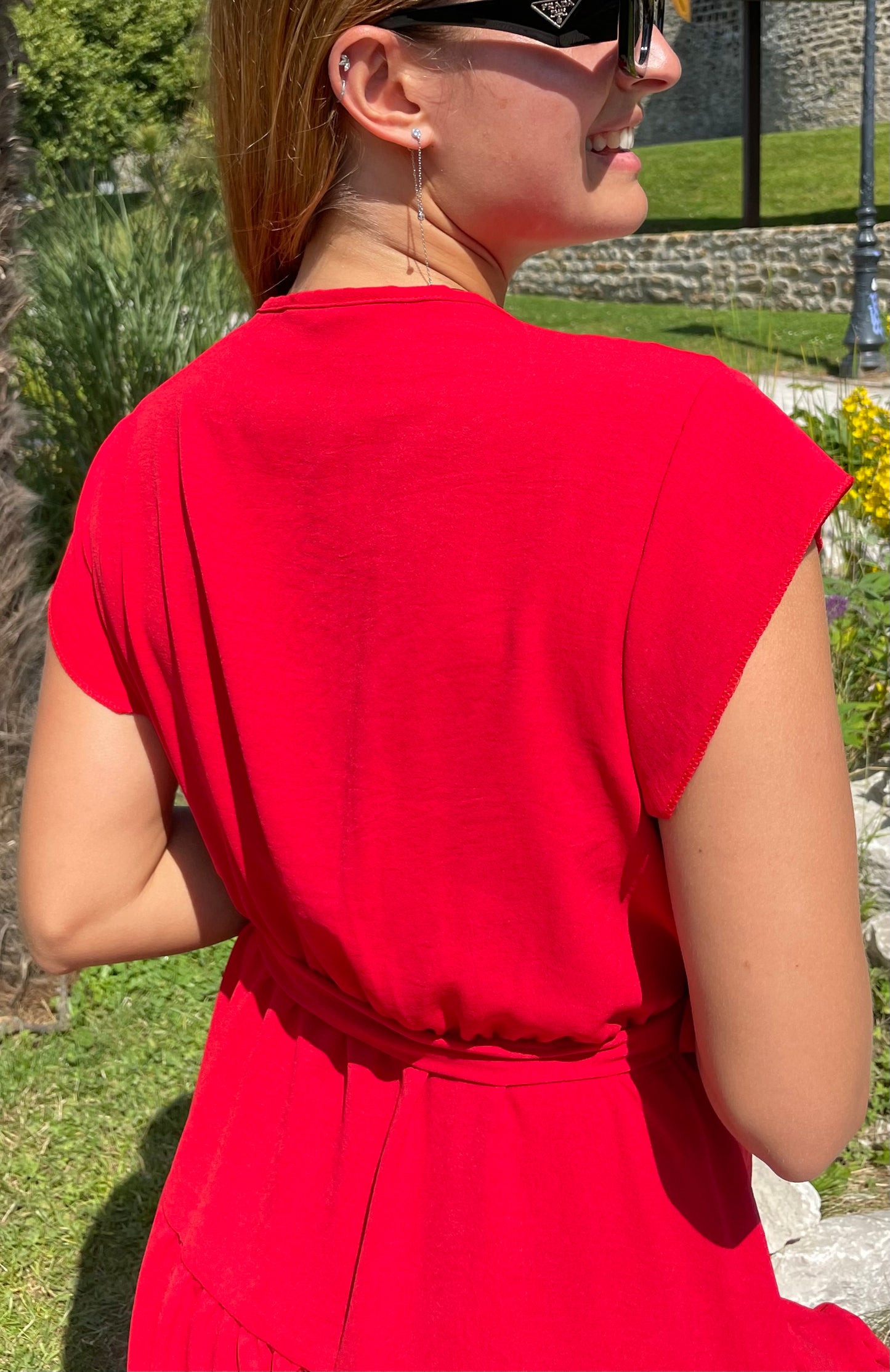 Robe Tiphaine rouge