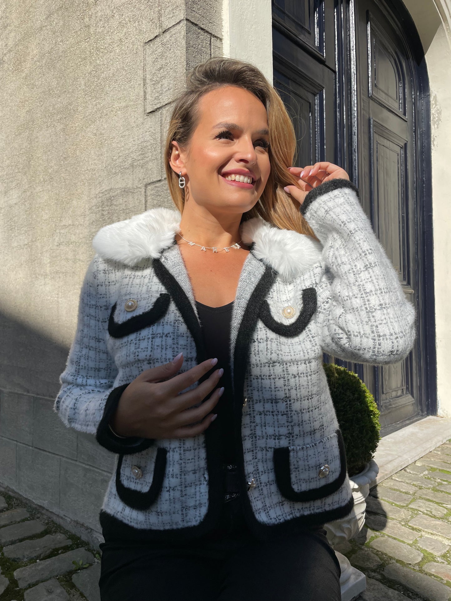 Veste Léa Blanche