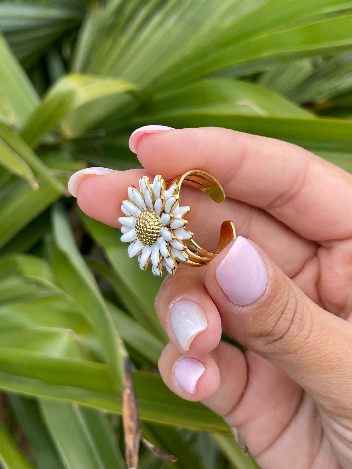 Bague tournesol