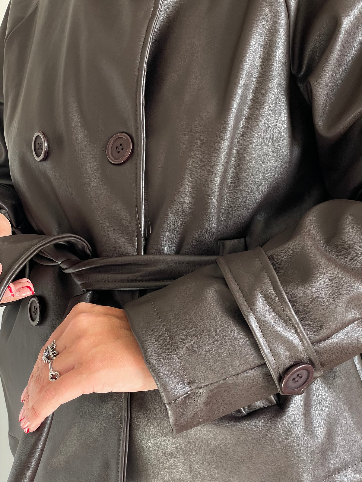 Veste Zaya marron