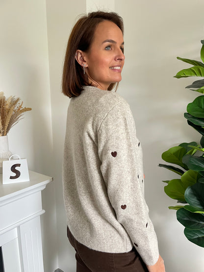 Gilet lover beige