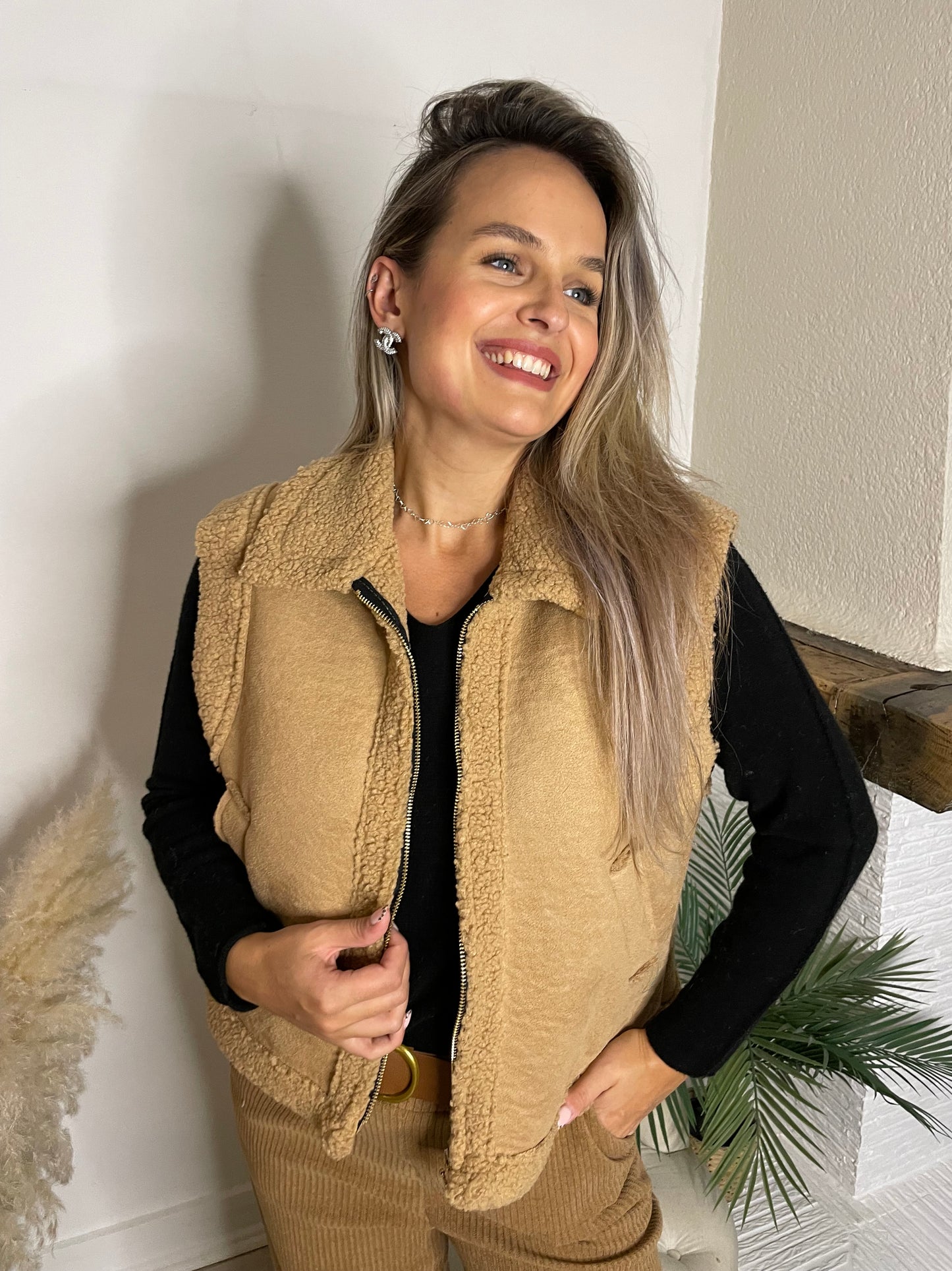 Veste Lison Camel