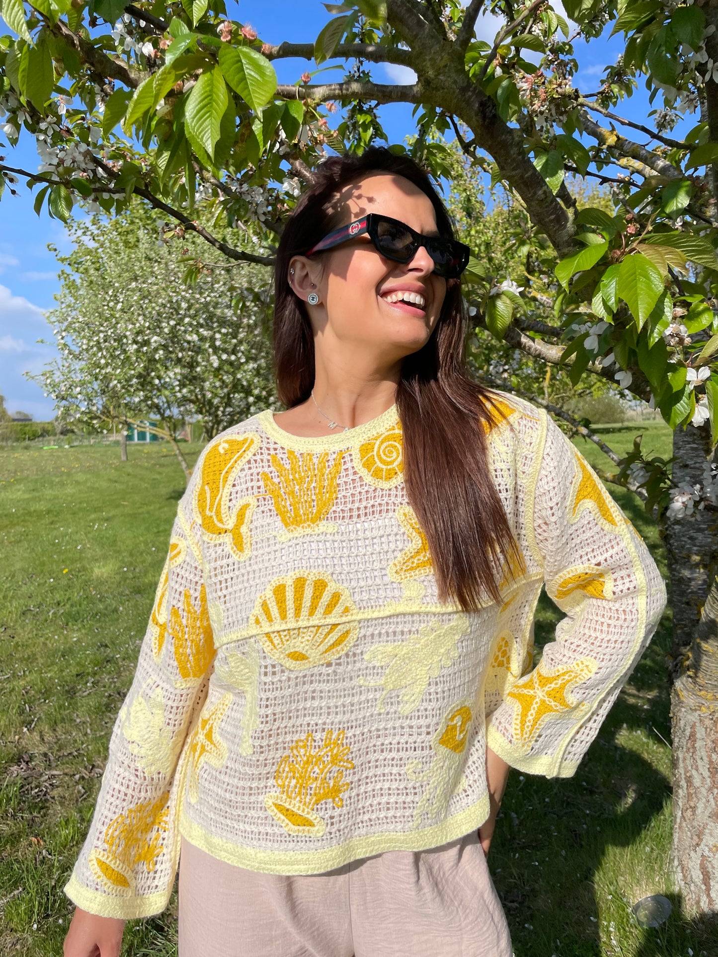 Haut Starfish jaune