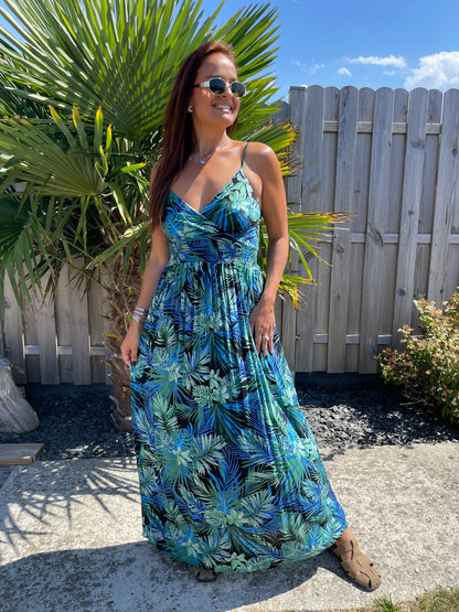 Robe Ophélie bleue