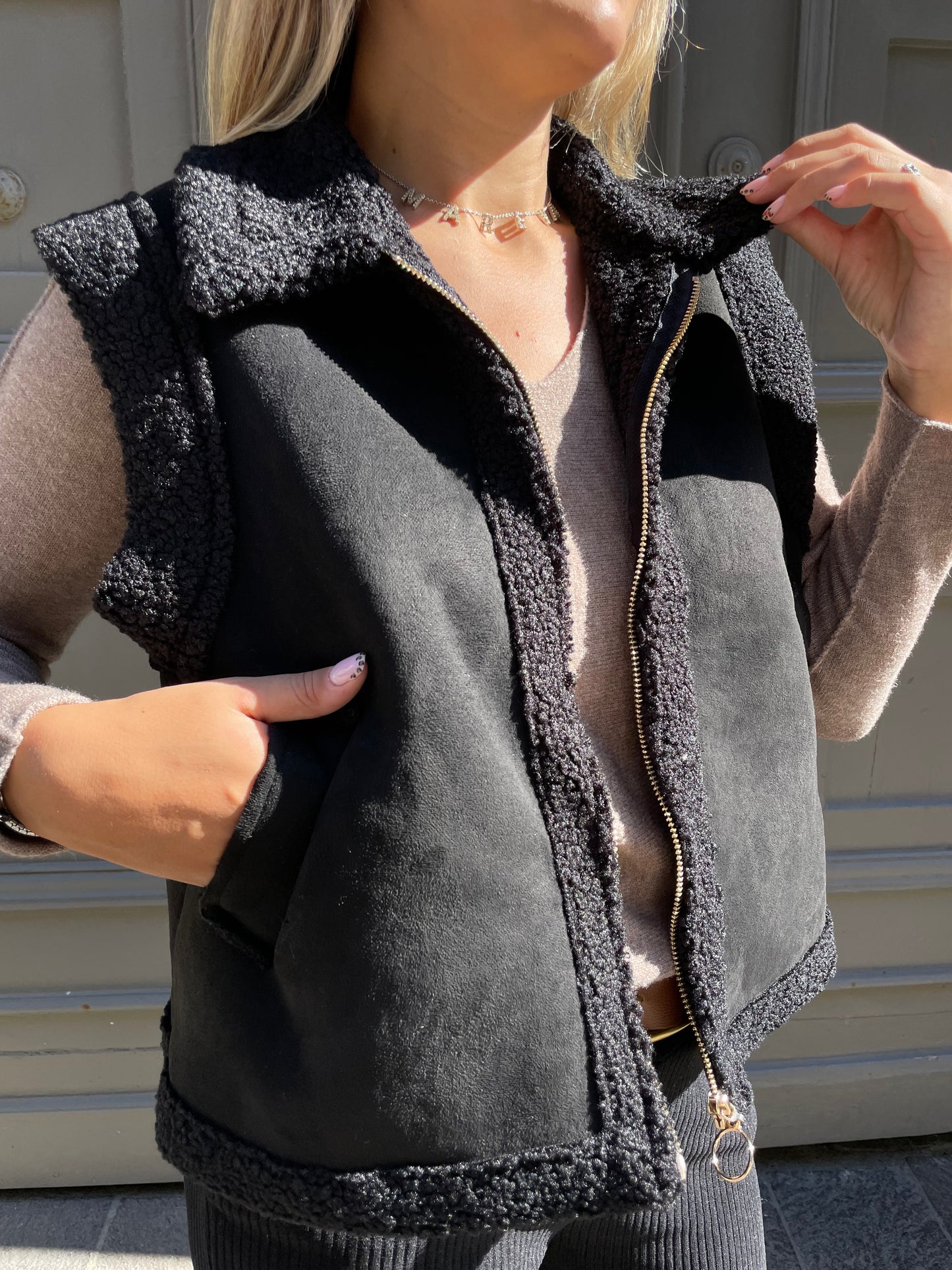 Veste Lison noire