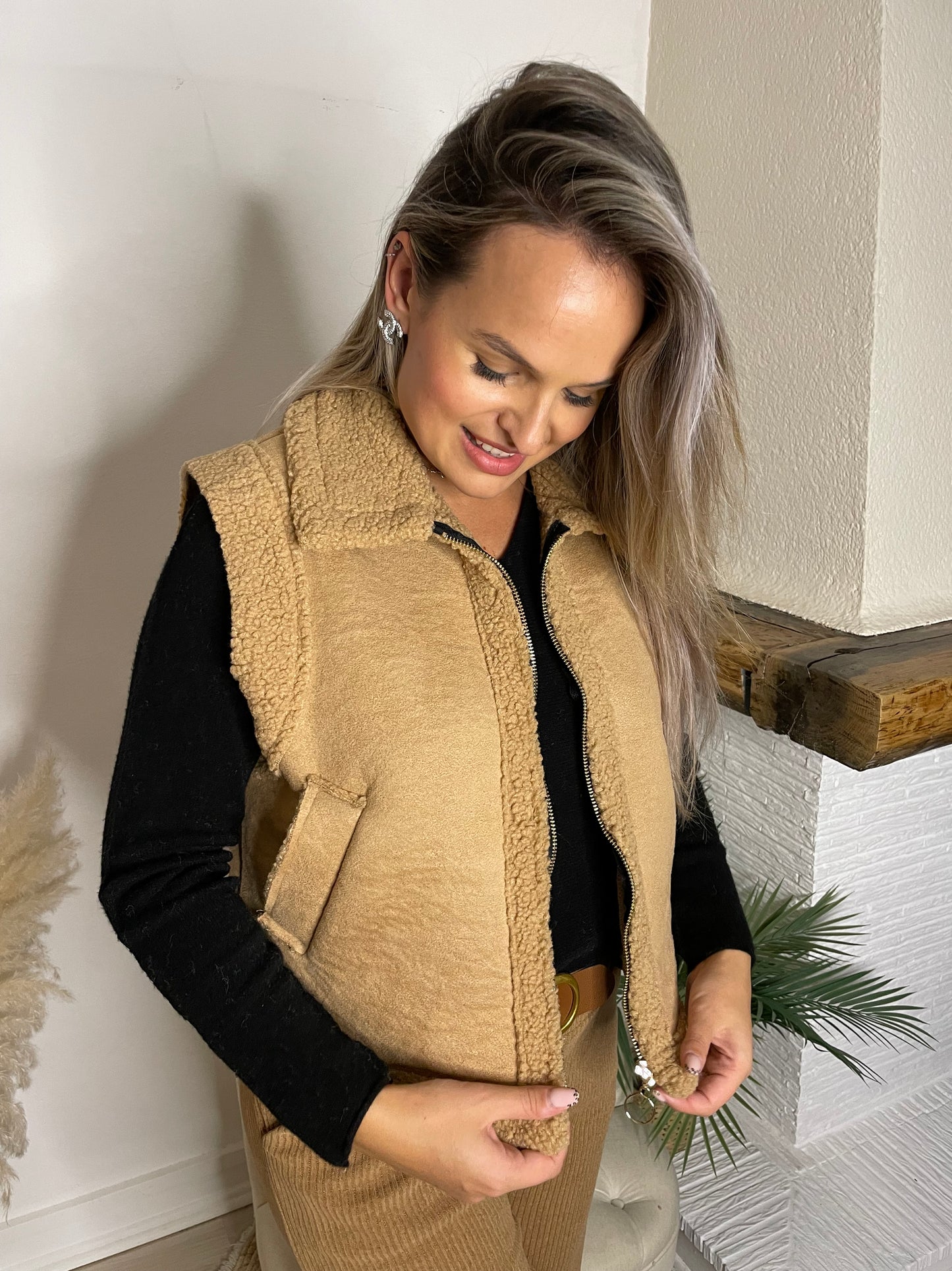 Veste Lison Camel