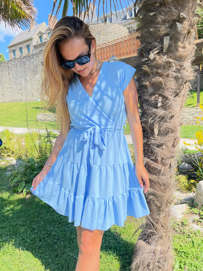 Robe Tiphaine bleu