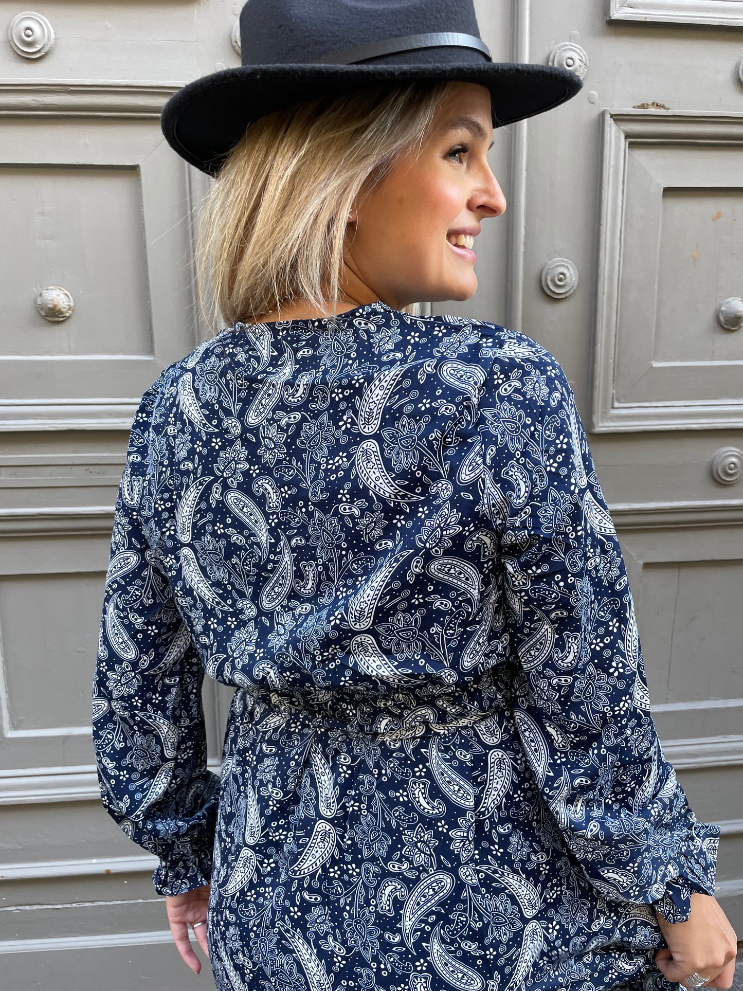 Robe Automne bleue