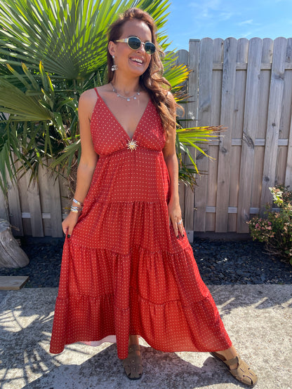 Robe Rafaëla terracota