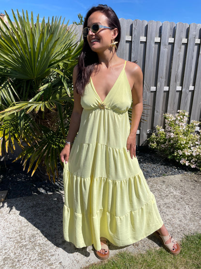 Robe Alma jaune