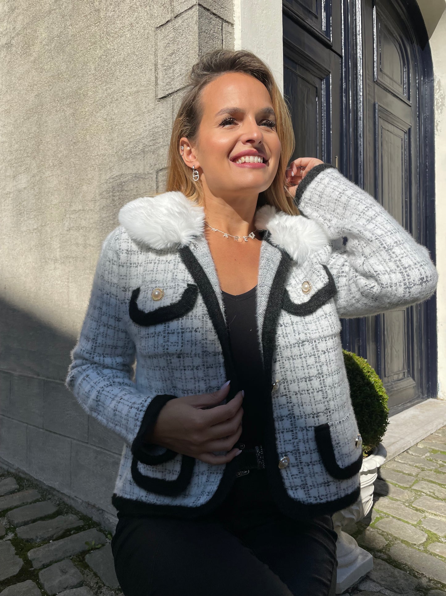 Veste Léa Blanche