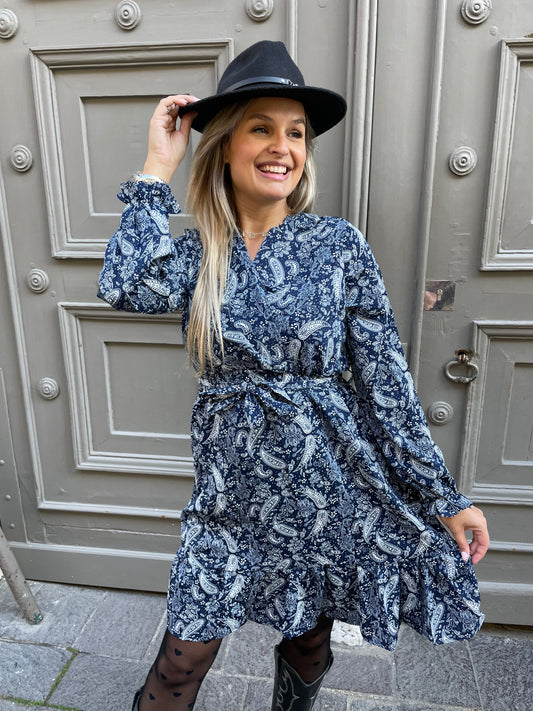 Robe Automne bleue