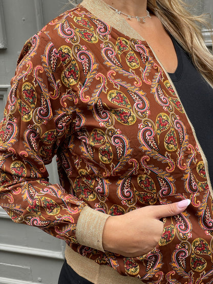 Gilet Riad marron