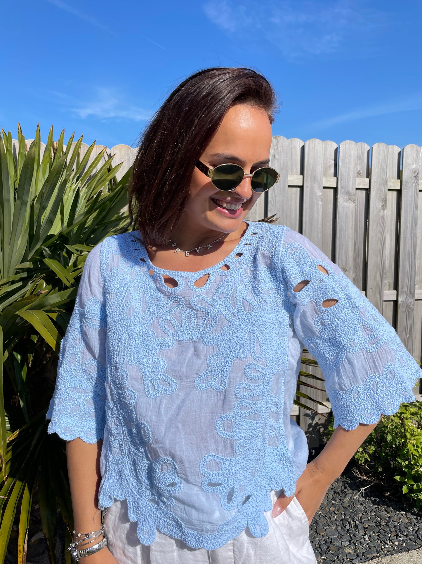 Haut Chloé bleu