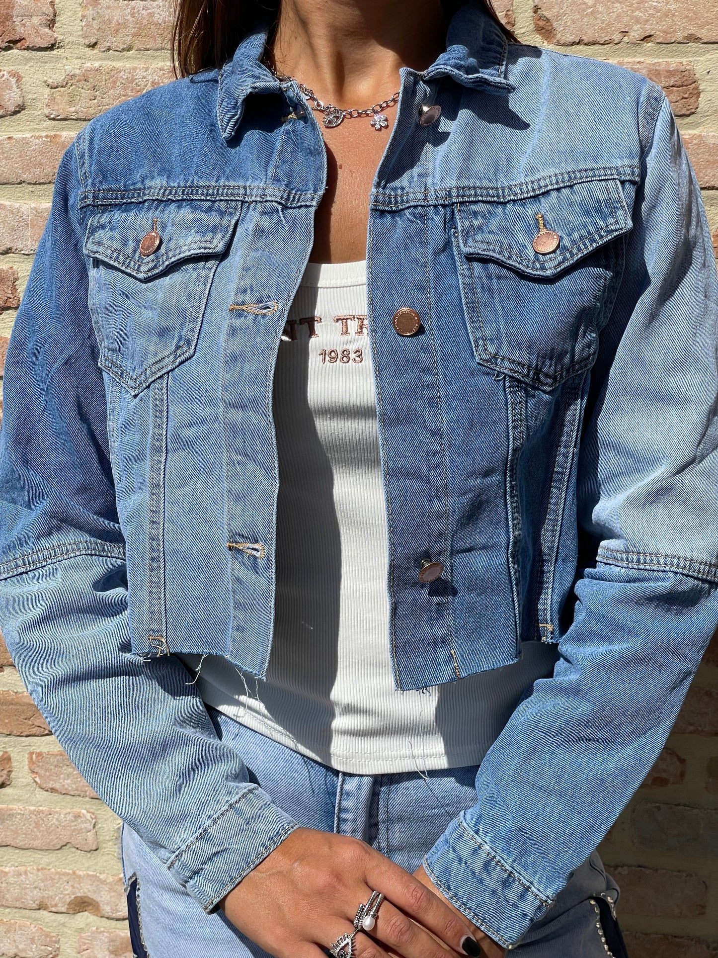 Veste jeans Lison