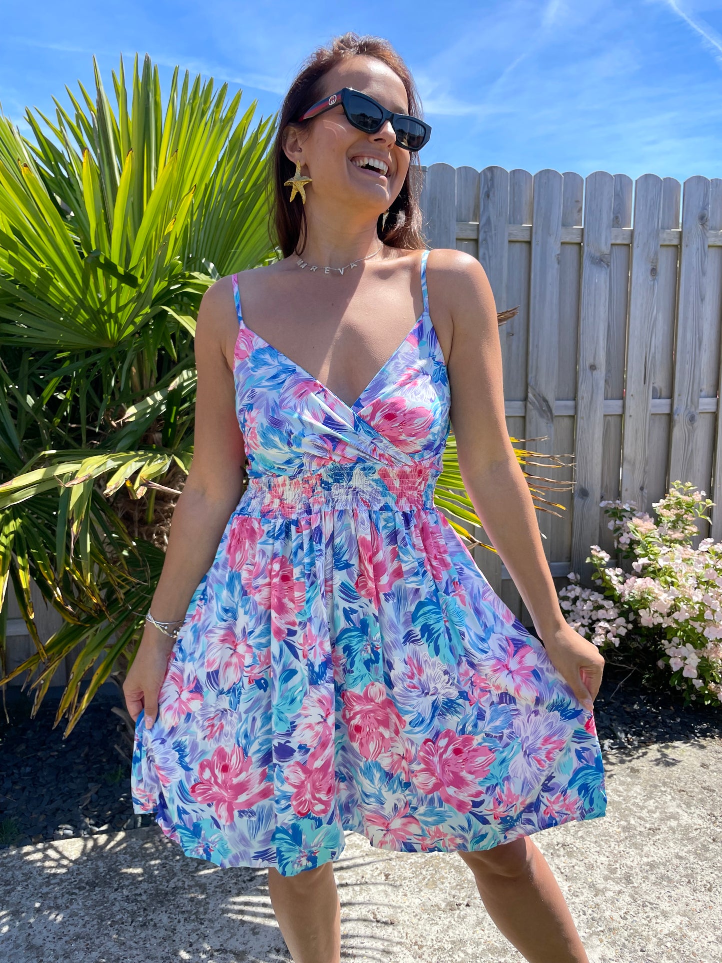 Robe Jade bleue
