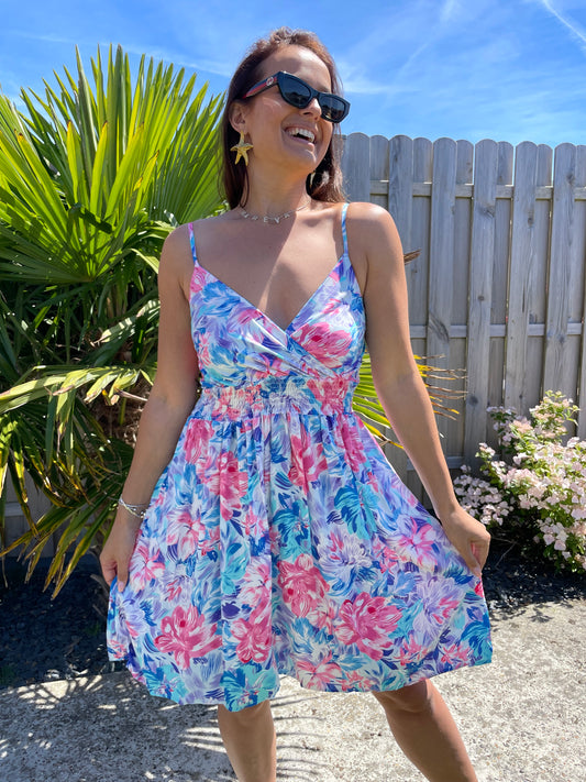Robe Jade bleue