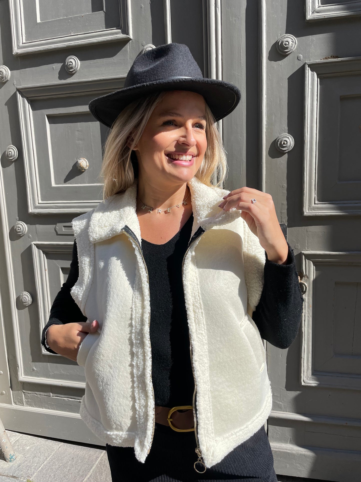 Veste Lison blanche