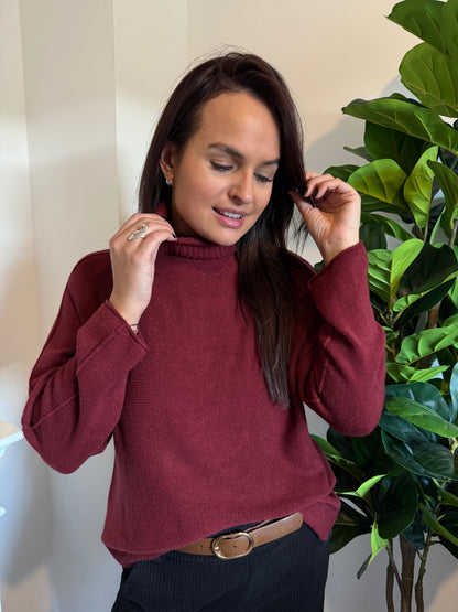 Pull Roxane Bordeaux