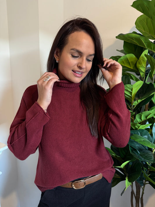 Pull Roxane Bordeaux