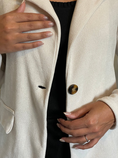 Veste écrue Océane