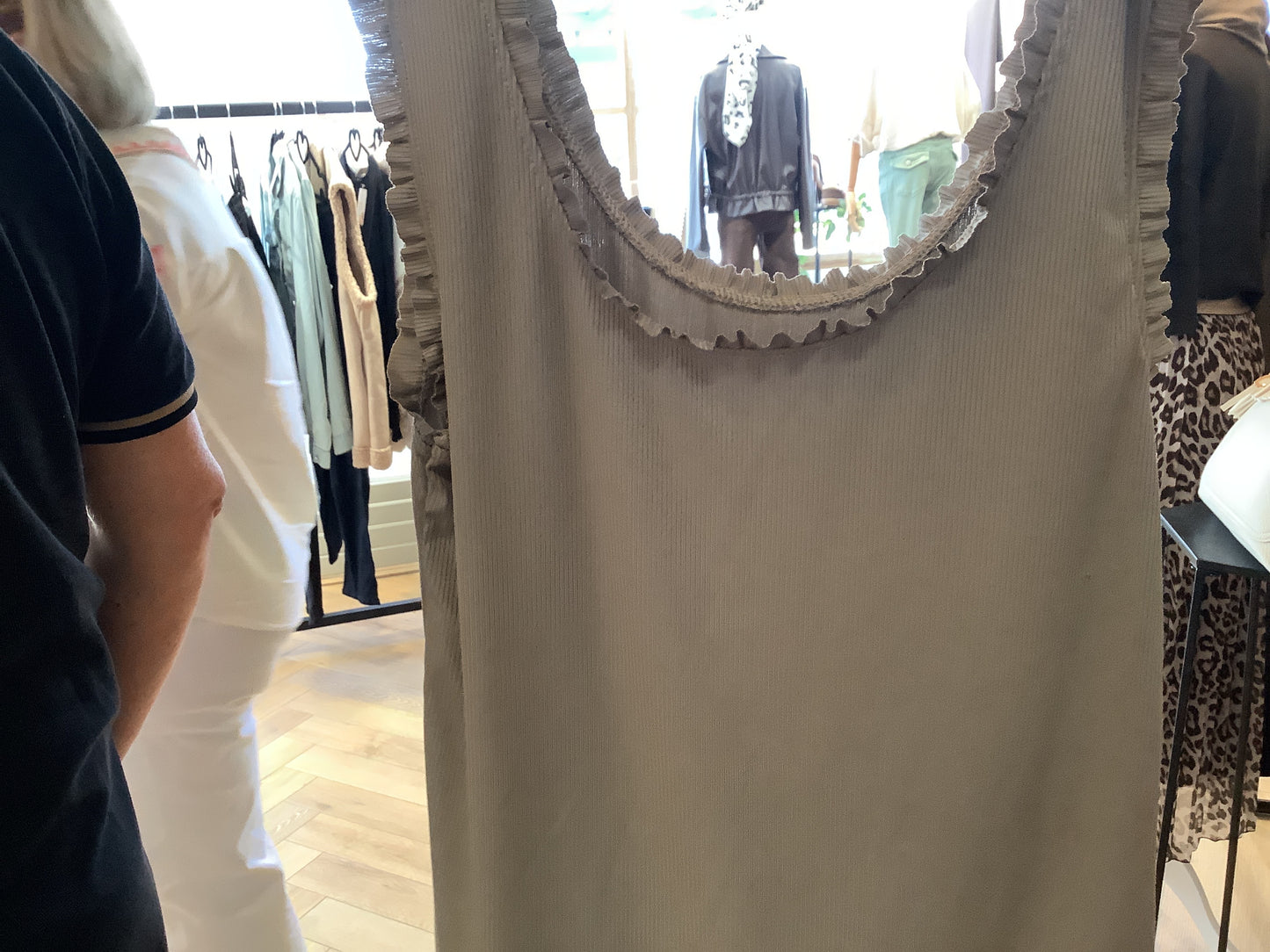 Débardeur taupe uni