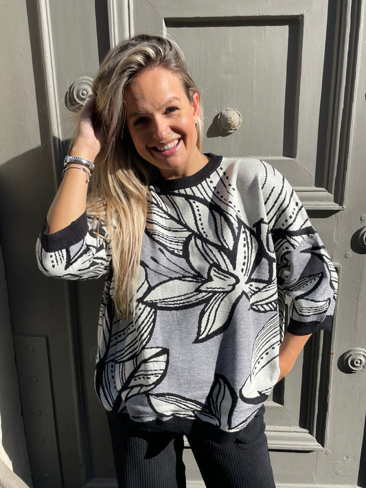 Pull Lys gris