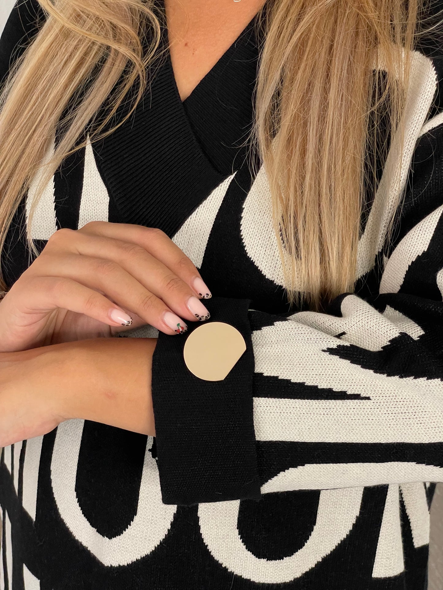 Robe pull Amour noire