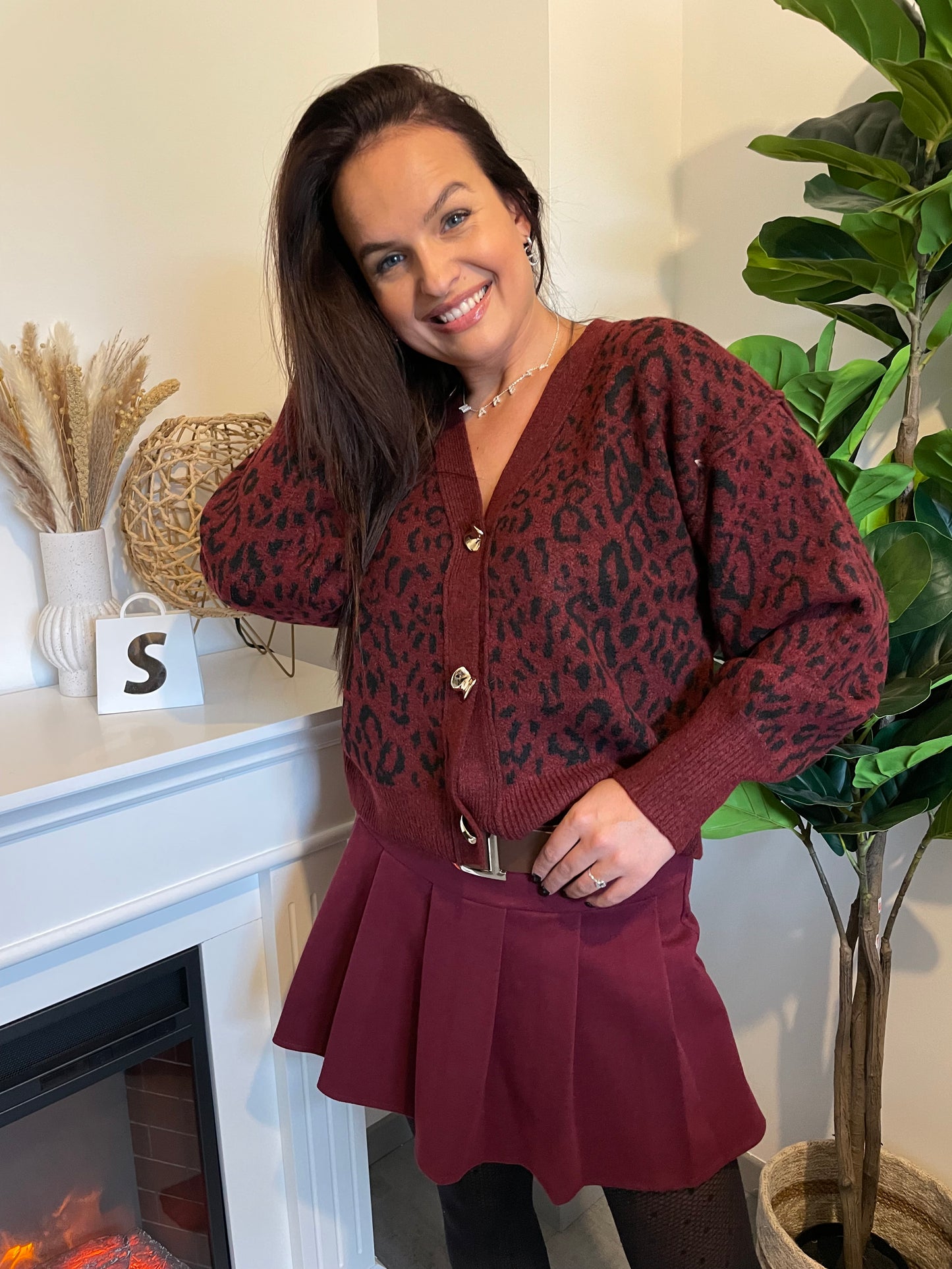 Gilet wild Bordeaux